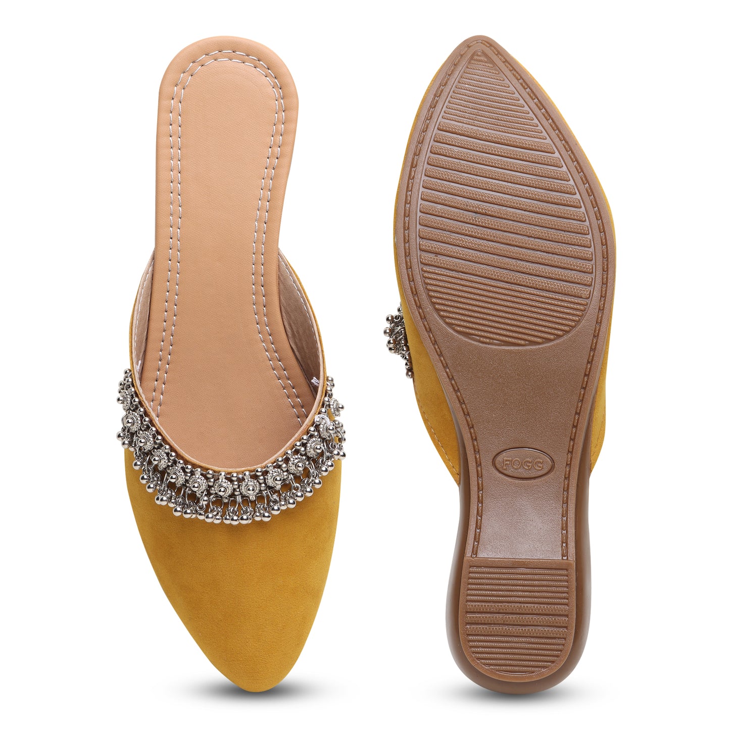 kenstto ethnic jewel detailed bellies for women & girls