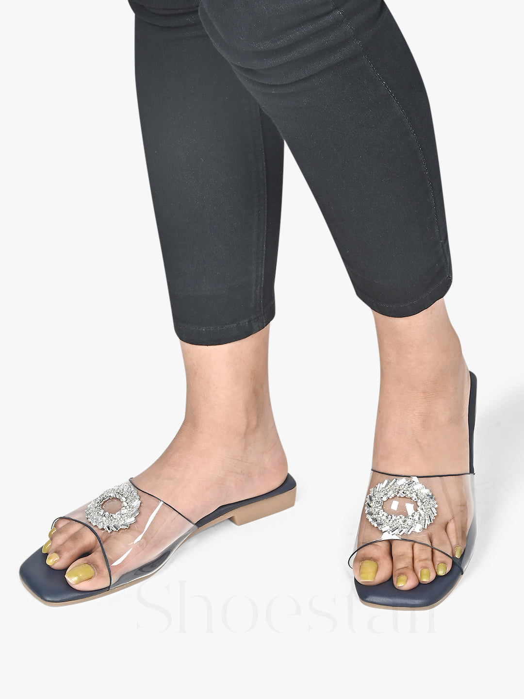 Premium Quality Transparent Fashion Flats For Women