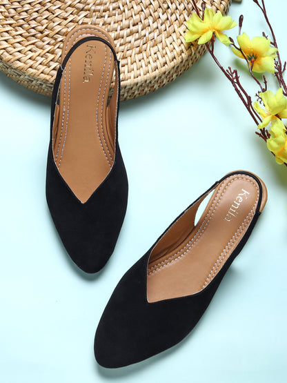 Kenstto Pointed Toe Flat Belly For Women & Girls