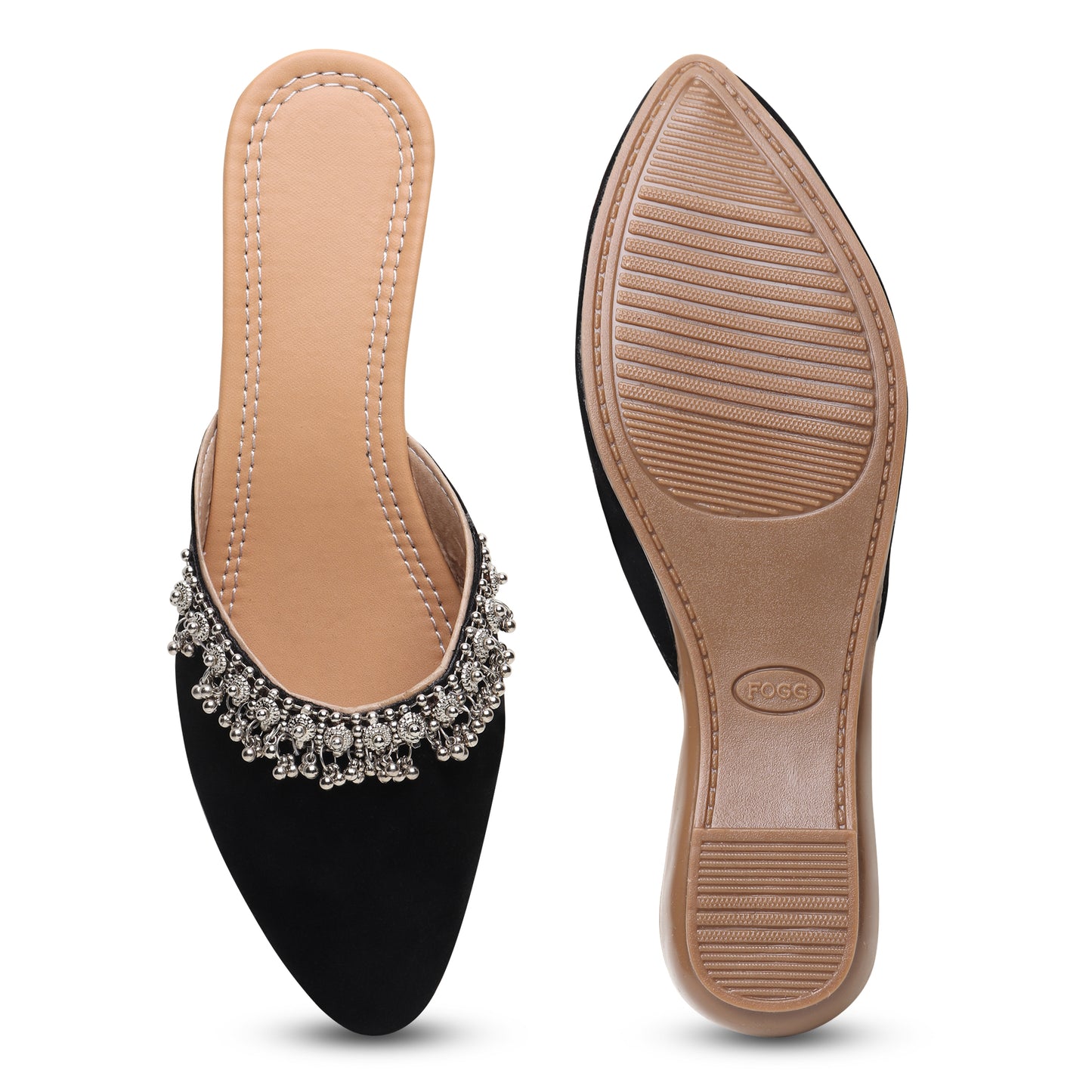 kenstto ethnic jewel detailed bellies for women & girls