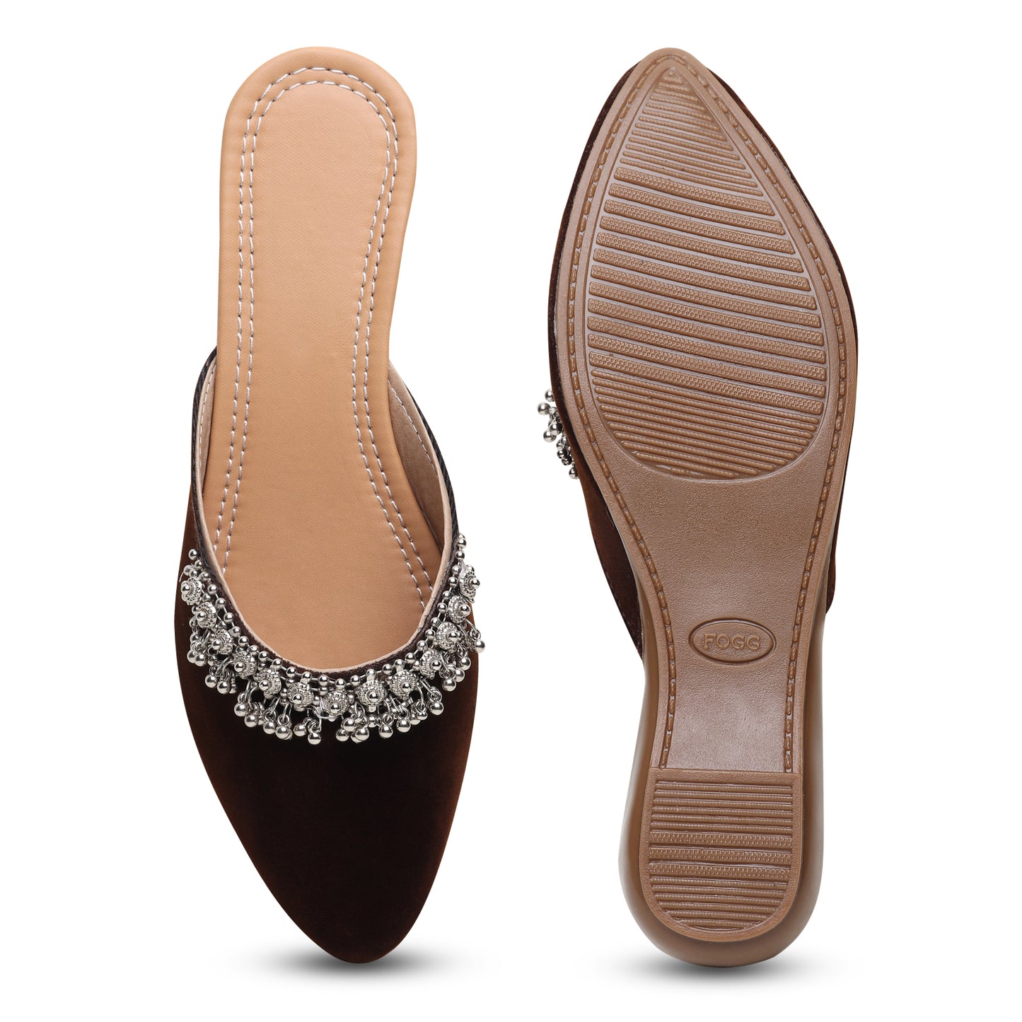 kenstto ethnic jewel detailed bellies for women & girls