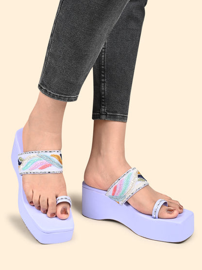 Kenstto Wedges For Women Stylish