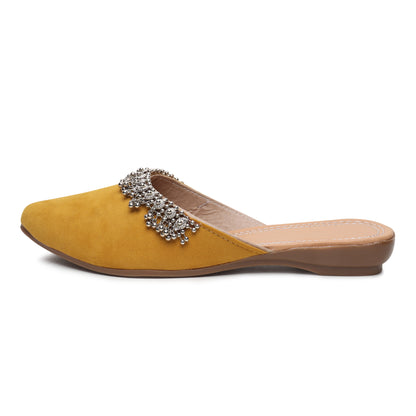 kenstto ethnic jewel detailed bellies for women & girls