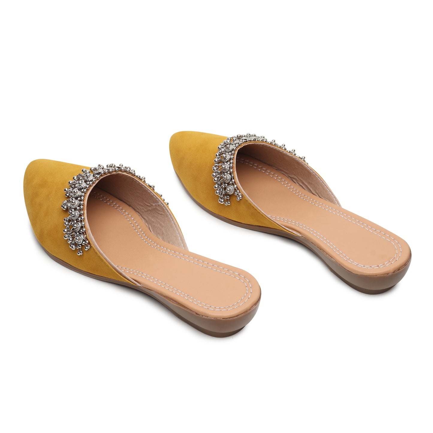 kenstto ethnic jewel detailed bellies for women & girls