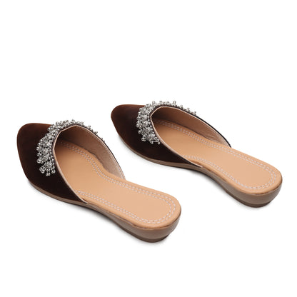 kenstto ethnic jewel detailed bellies for women & girls