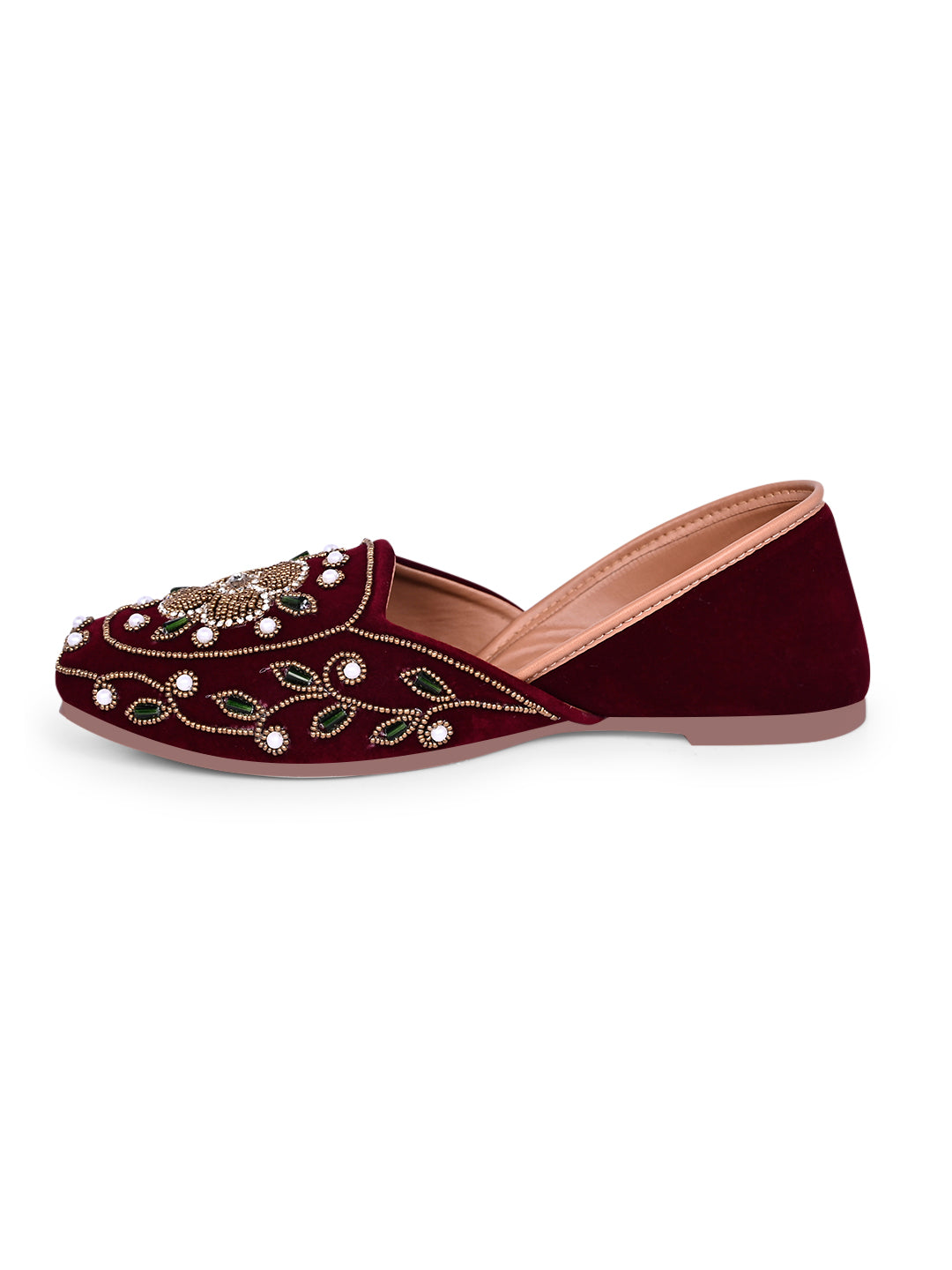 Royal Bloom Handcrafted Mojaris for Women